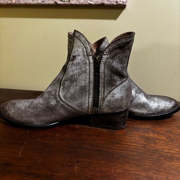Seychelles Anthropologie Lucky Penny Leather Bootie Size 8 - Picture 7 of 9